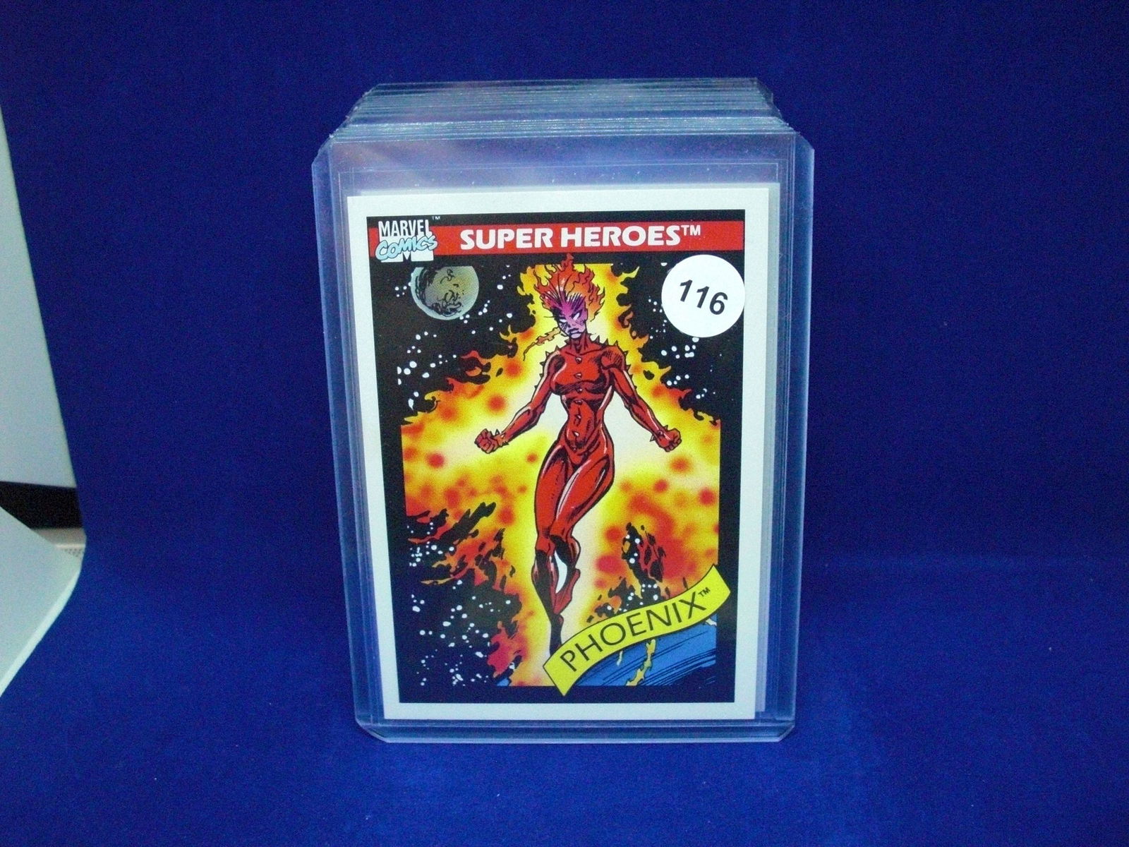 1990 Marvel Comics Phoenix card (1 of 1)