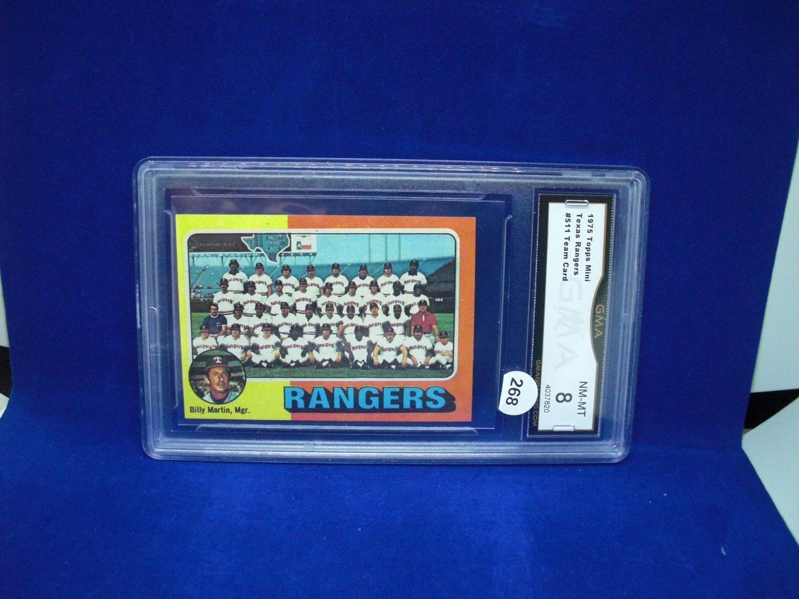 GMA 8 Rangers mini team card (1 of 1)