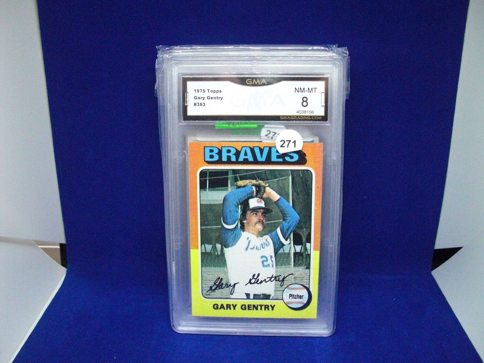 GMA 8 Gary Gentry 1975 Topps (1 of 1)