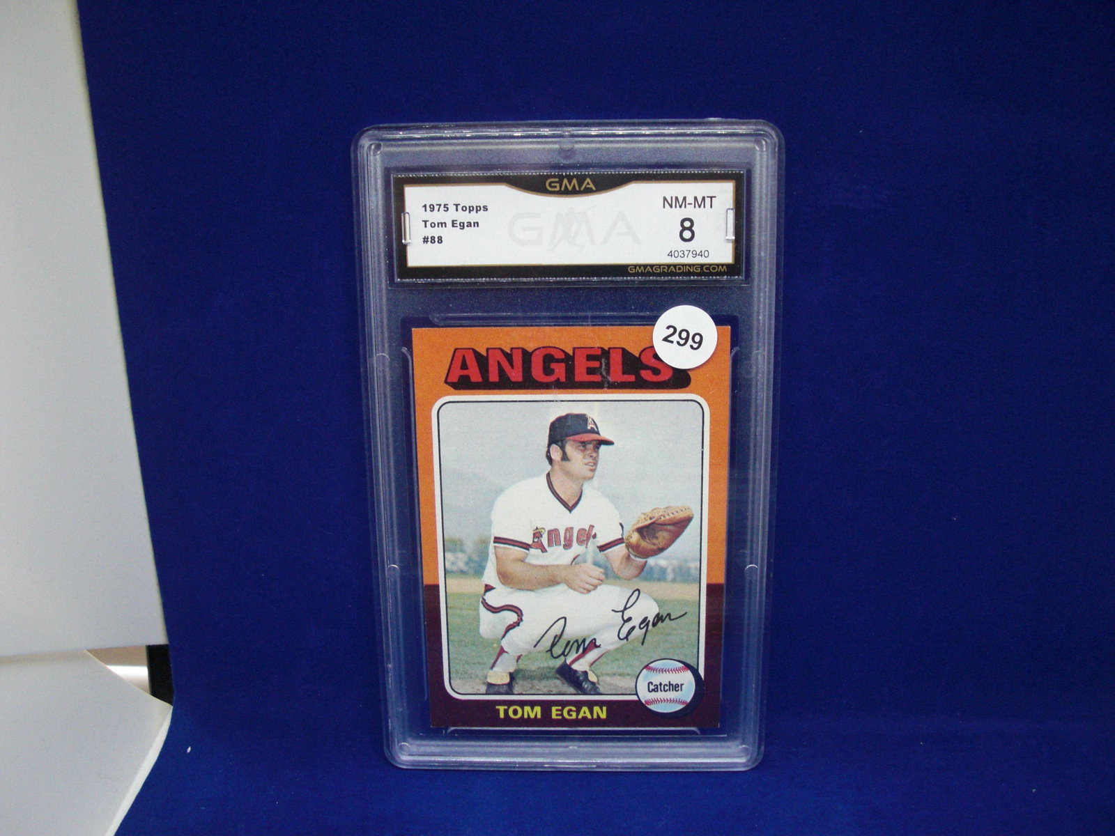 GMA 8 tom egan 1975 topps (1 of 1)