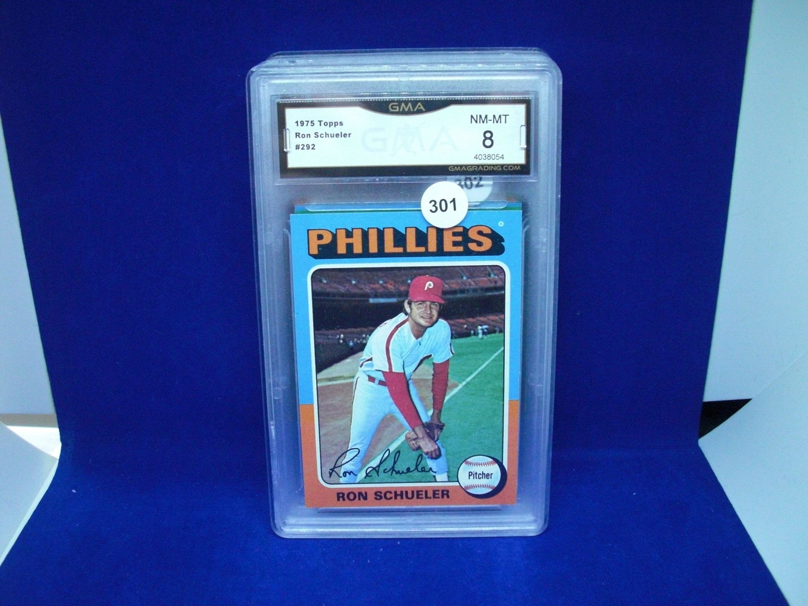 GMA 8 ron schueler 1975 topps (1 of 1)