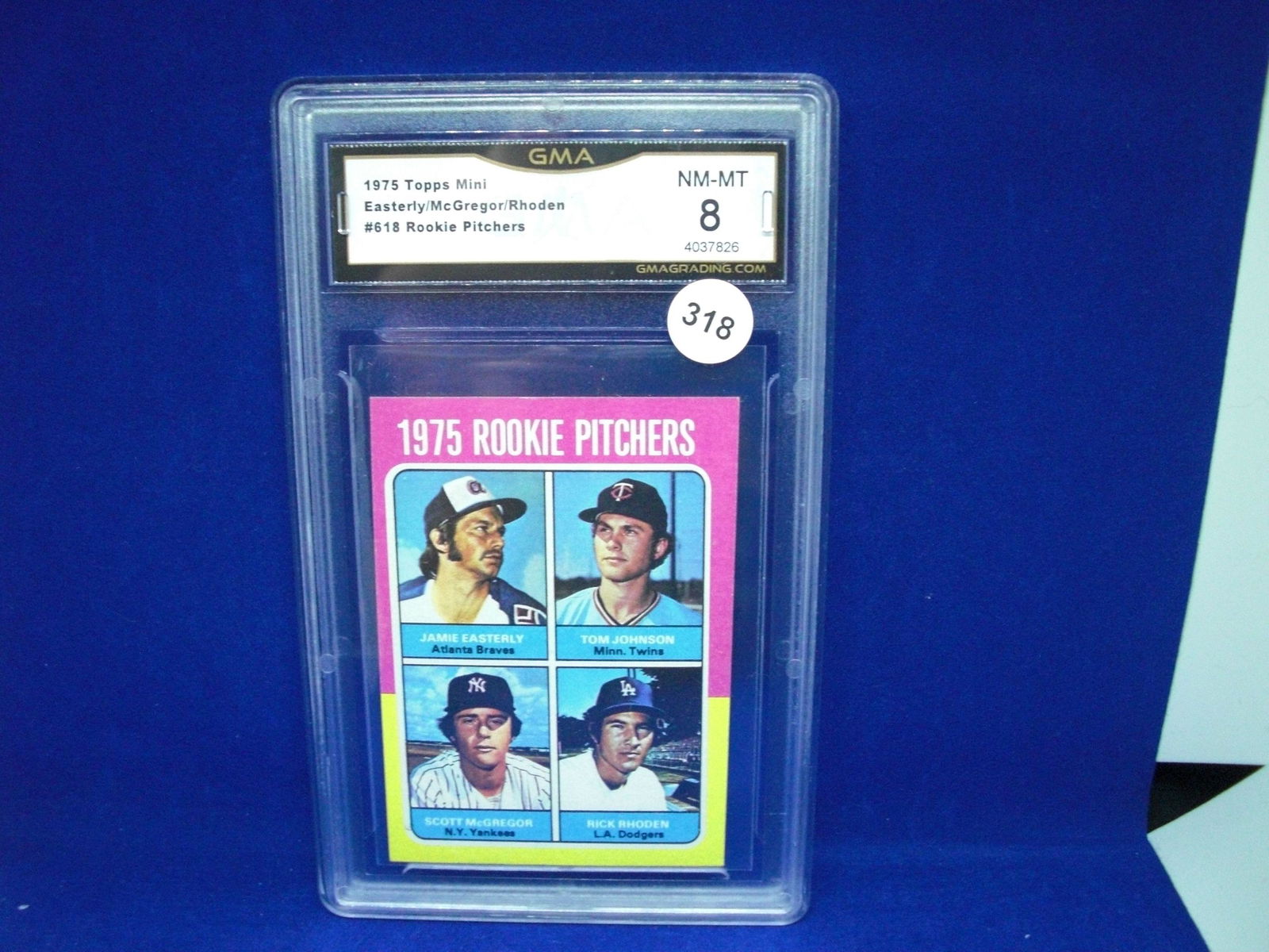 GMA 8 1975 topps mini rookie pitchers (1 of 1)