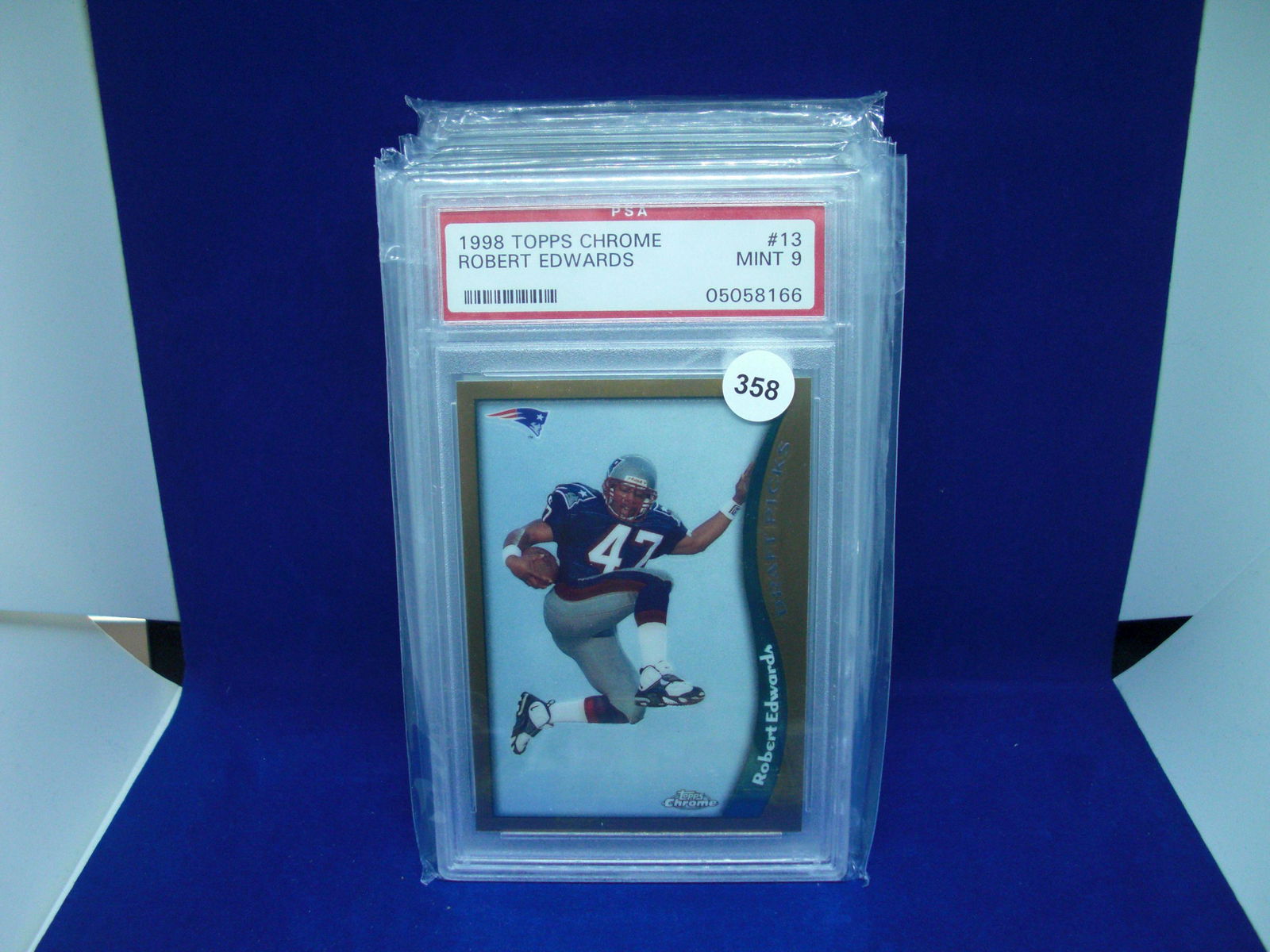 PSA 9 Robert Edwards rookie card (1 of 1)