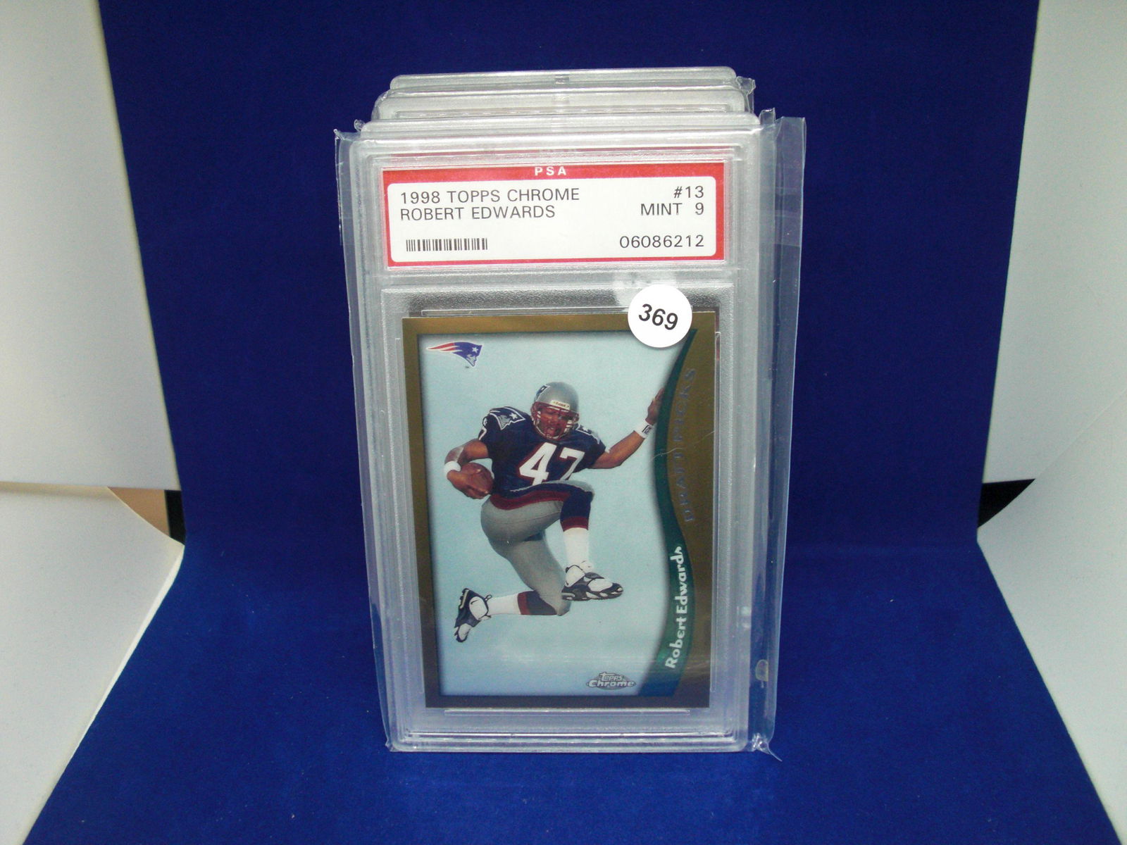 PSA 9 Robert Edwards rookie card (1 of 1)