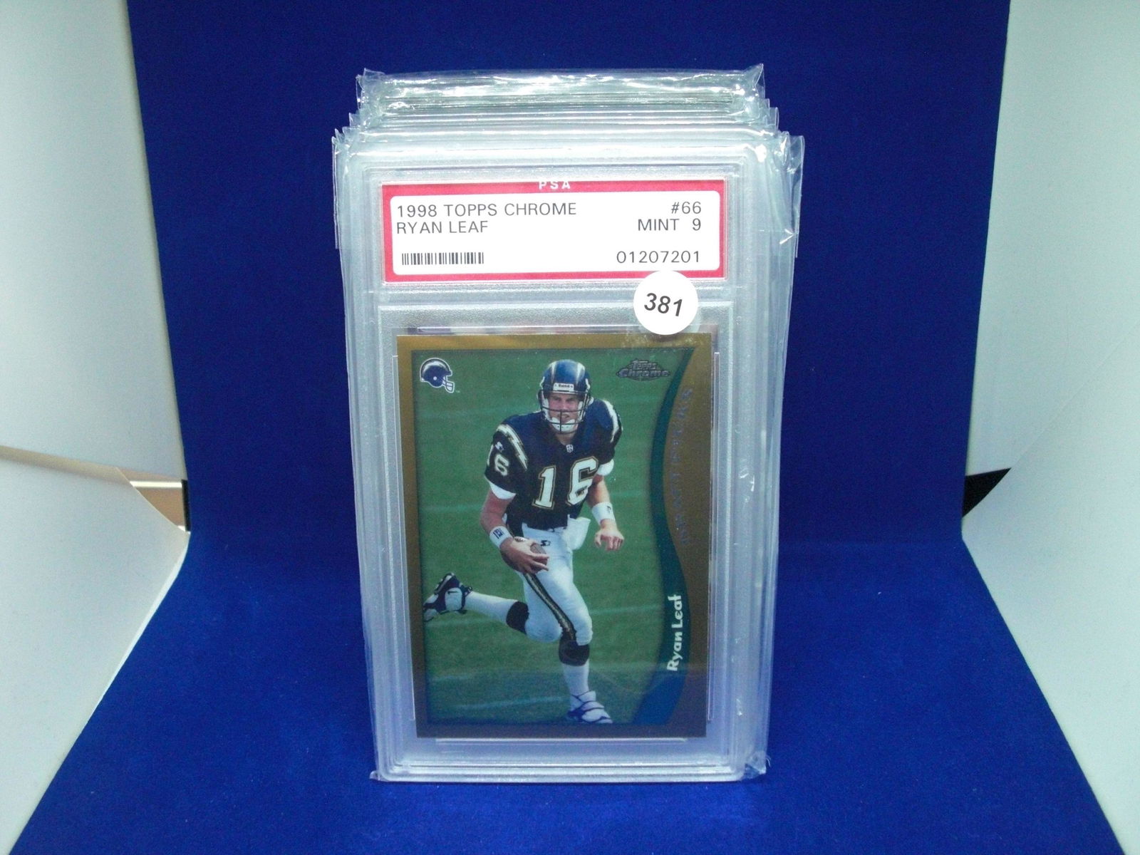 PSA 9 Ryan Leaf rookie card (1 of 1)