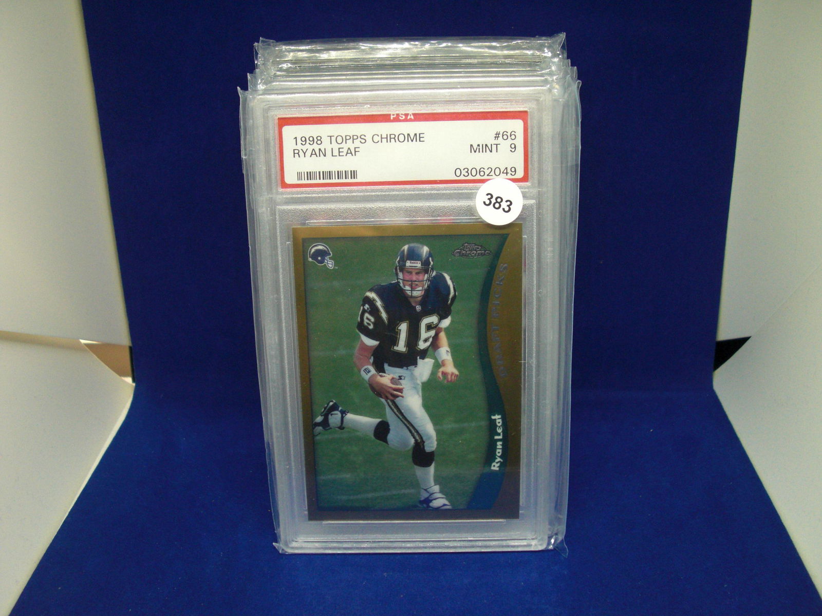 PSA 9 Ryan Leaf rookie card (1 of 1)