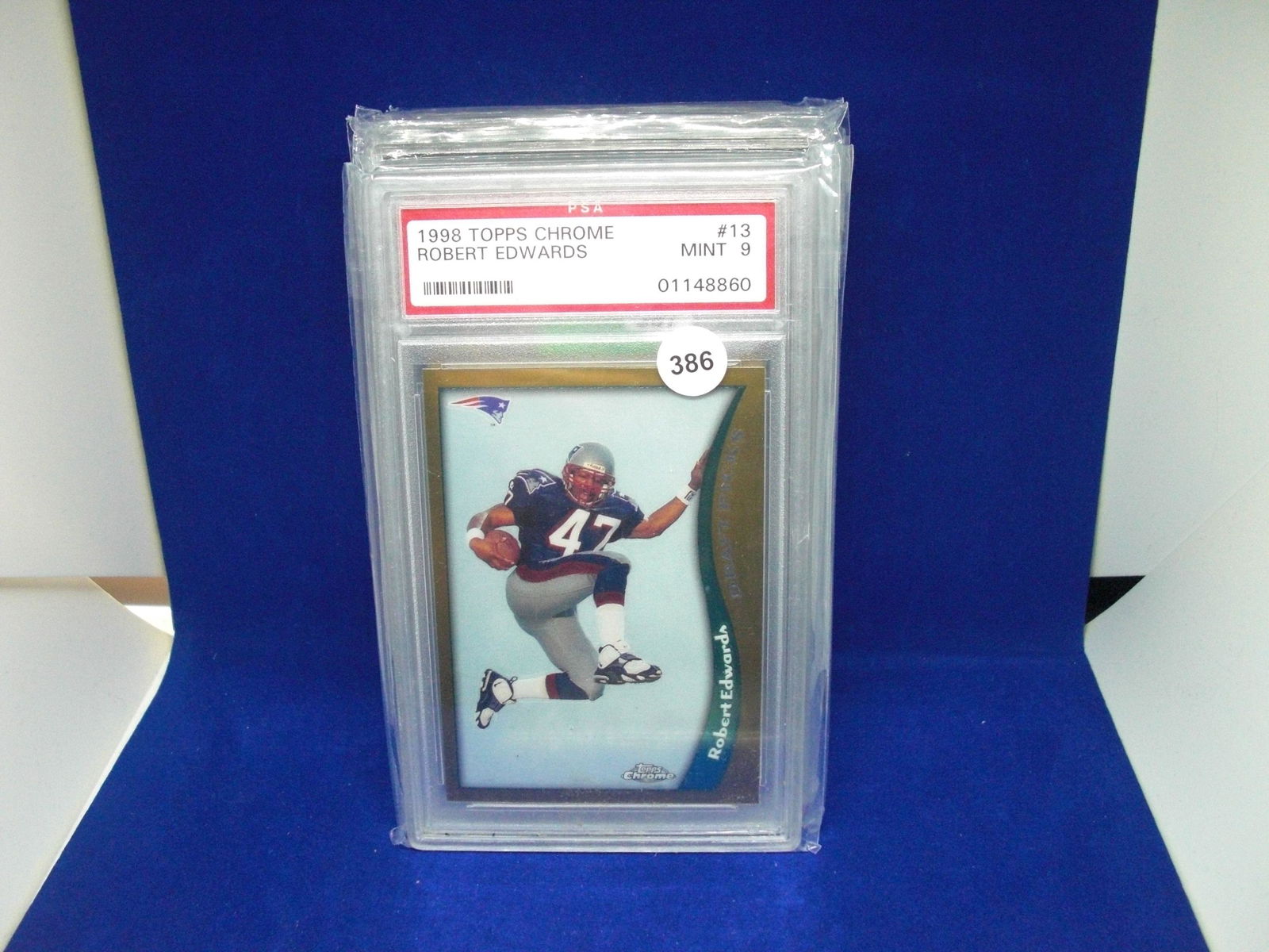 PSA 9 Robert Edwards rookie card (1 of 1)