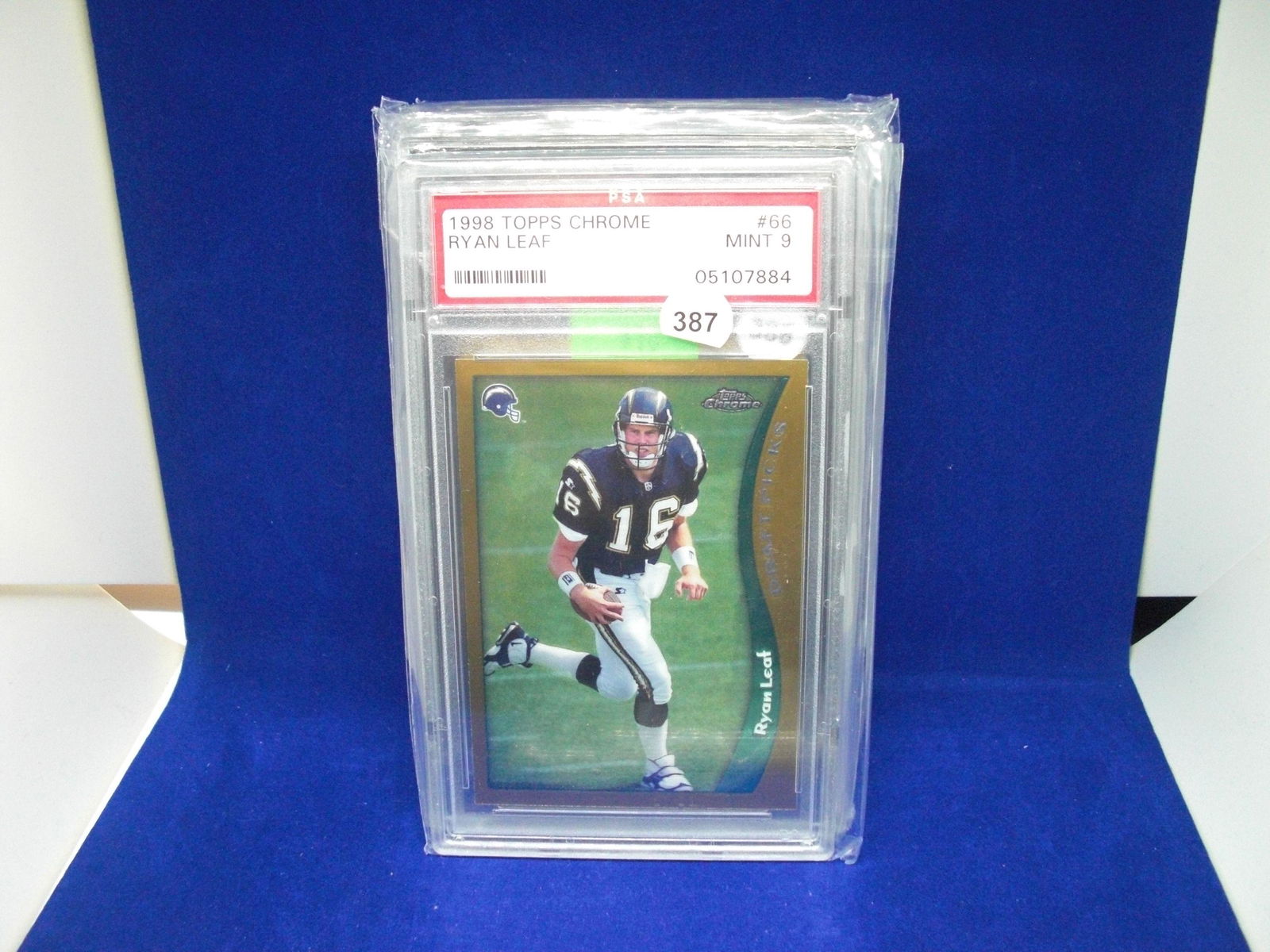 PSA 9 Ryan Leaf rookie card (1 of 1)