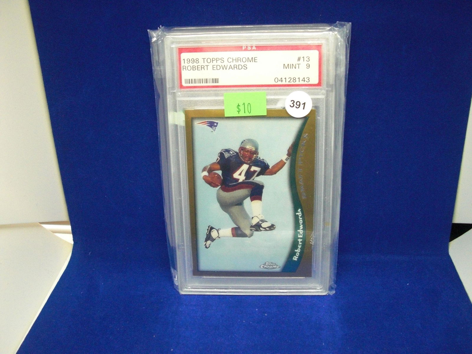 PSA 9 Robert Edwards rookie card (1 of 1)