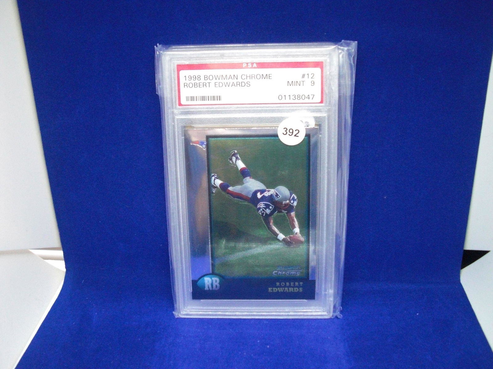 PSA 9 Robert Edwards rookie card (1 of 1)