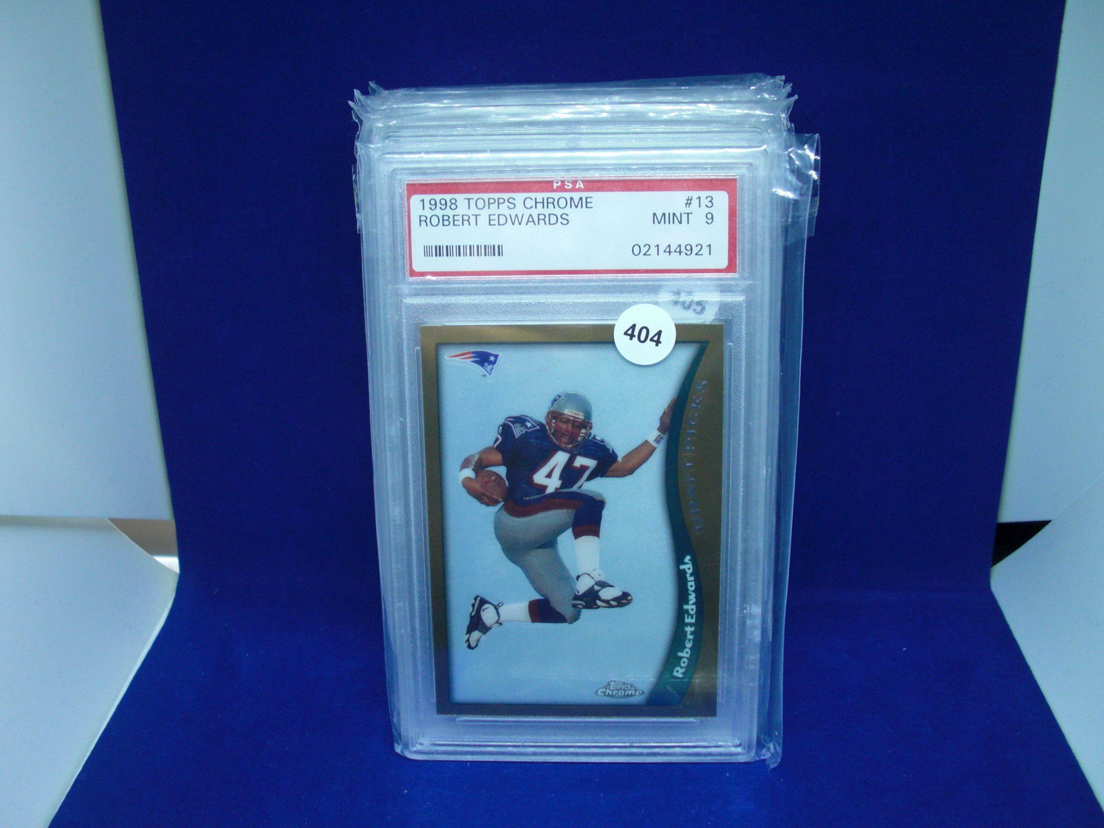 PSA 9 Robert Edwards rookie card (1 of 1)