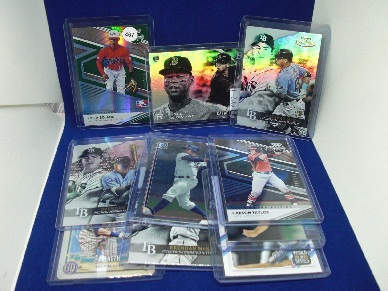 lot of 10 assorted baseball cards (1 of 1)