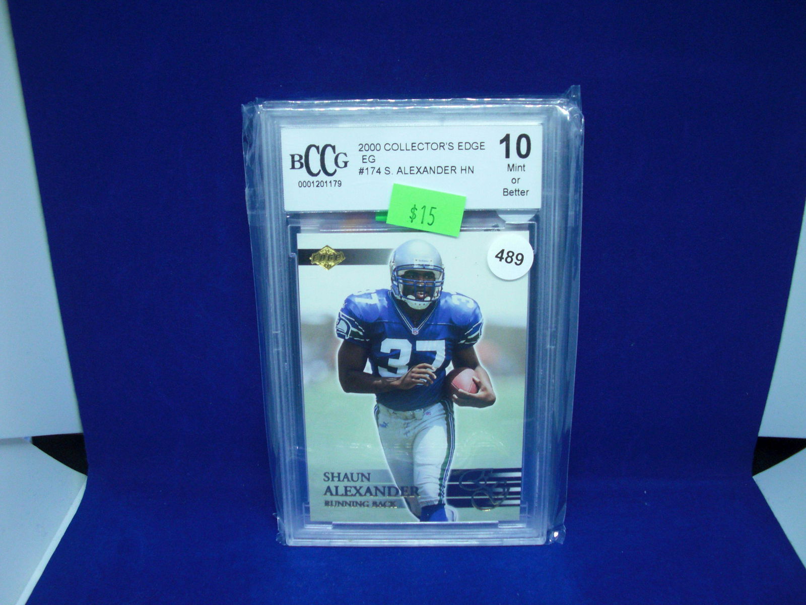 BCCG Mint 10 Shaun Alexander rookie (1 of 1)
