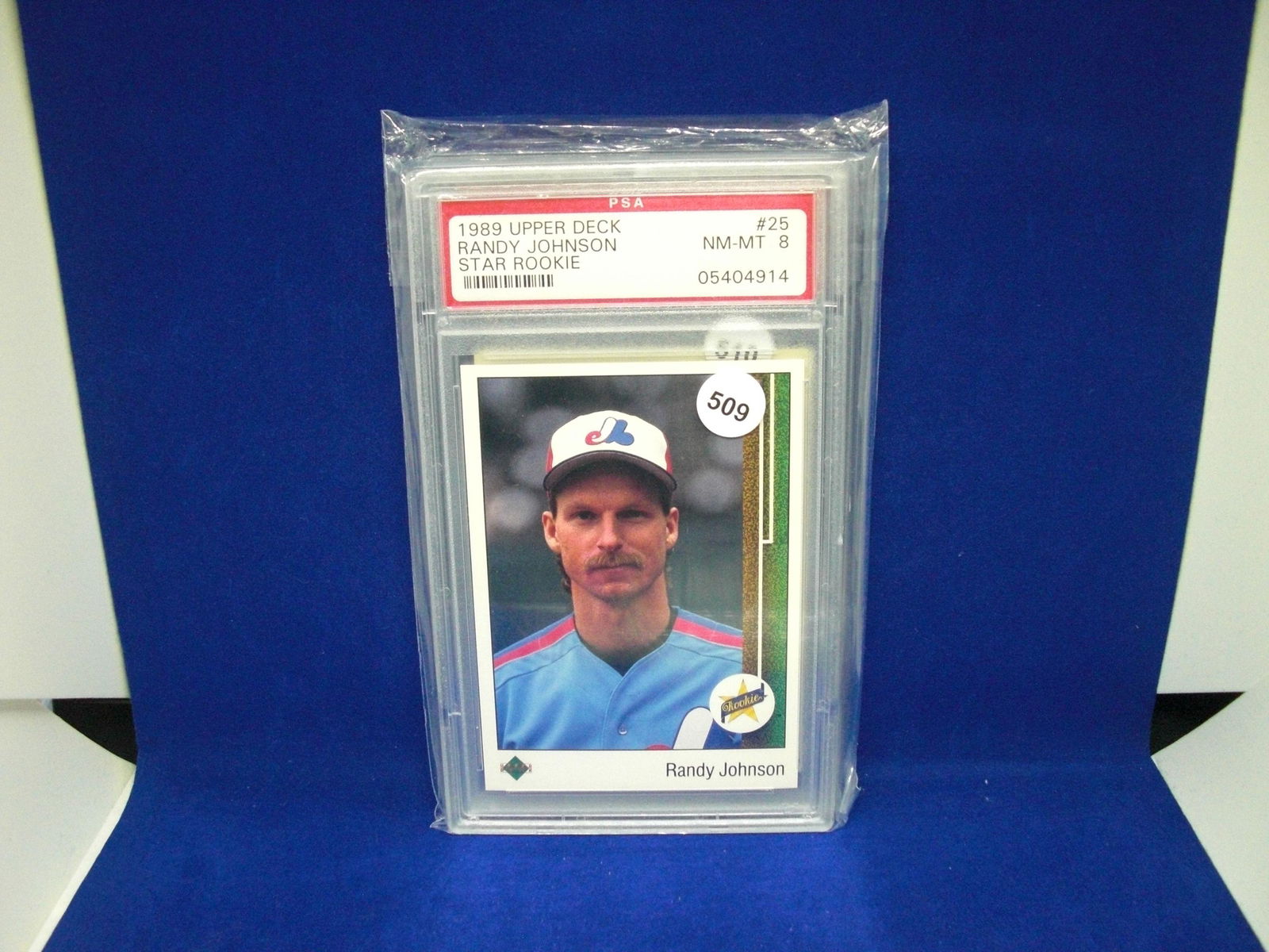 PSA 8 Randy Johnson rookie card (1 of 1)