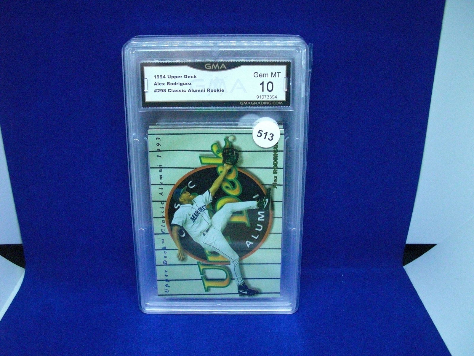 gma 10 alex Rodriguez rookie card (1 of 1)