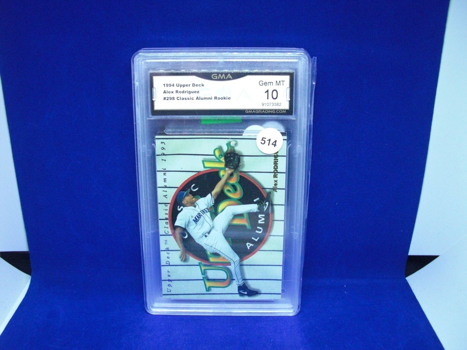 gma 10 alex Rodriguez rookie card (1 of 1)