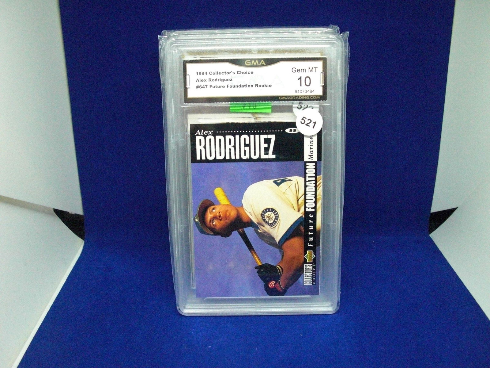 GMA 10 Alex Rodriguez rookie card (1 of 1)