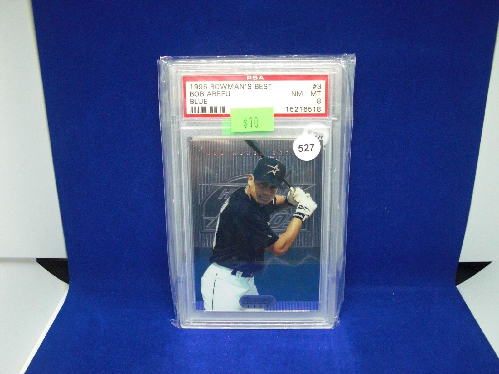 PSA 8 Bobby abreu bowman's best blue (1 of 1)