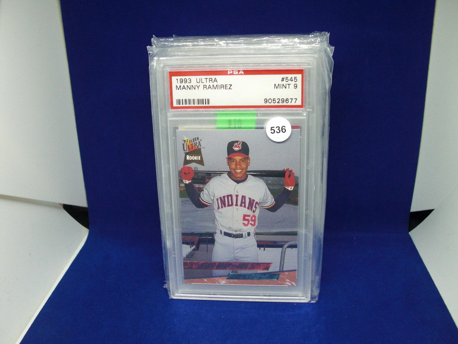 PSA 9 Manny Ramirez rookie card (1 of 1)
