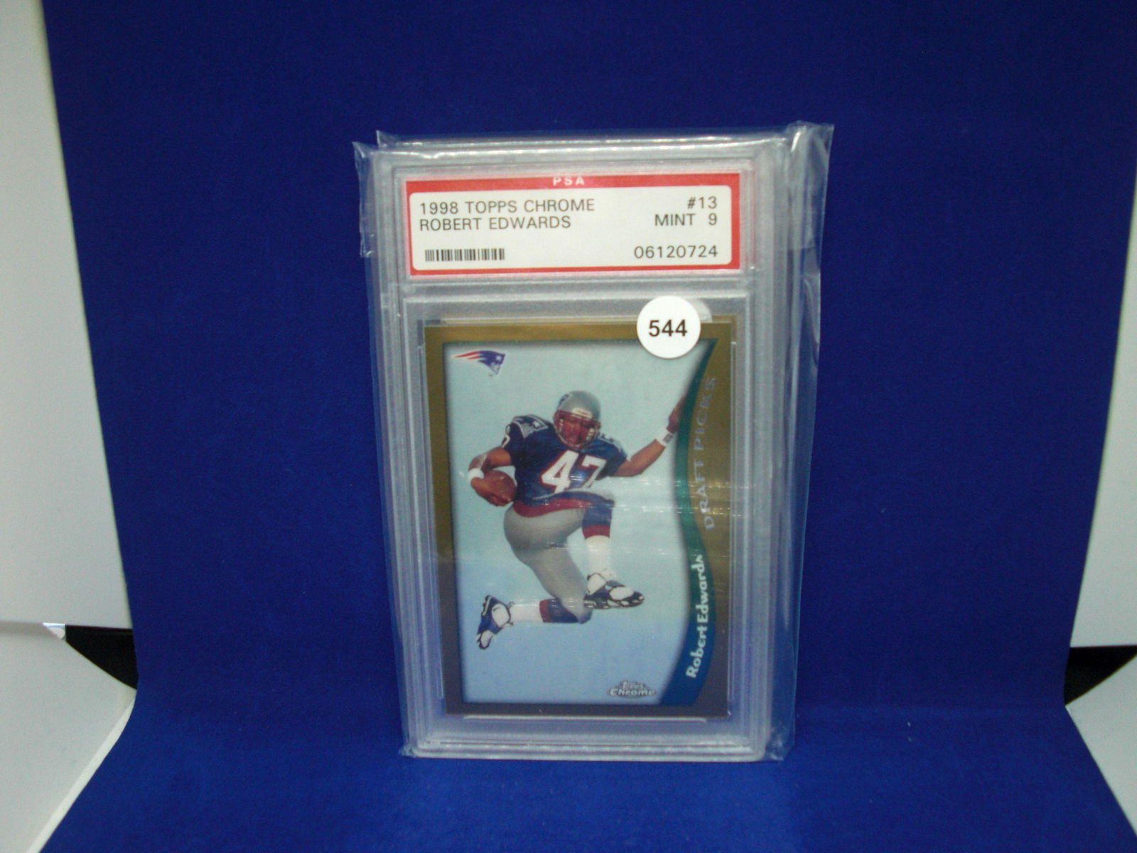 PSA 9 Robert Edwards rookie card (1 of 1)