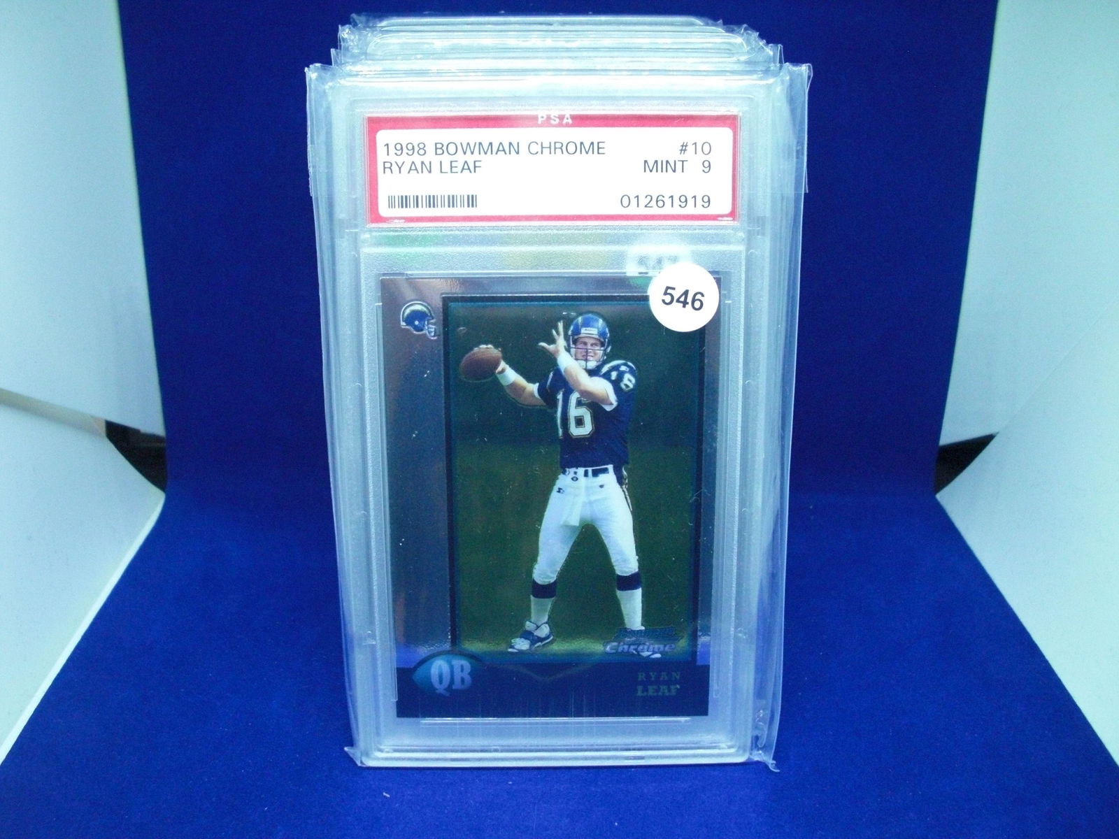 PSA 9 Ryan Leaf rookie card (1 of 1)