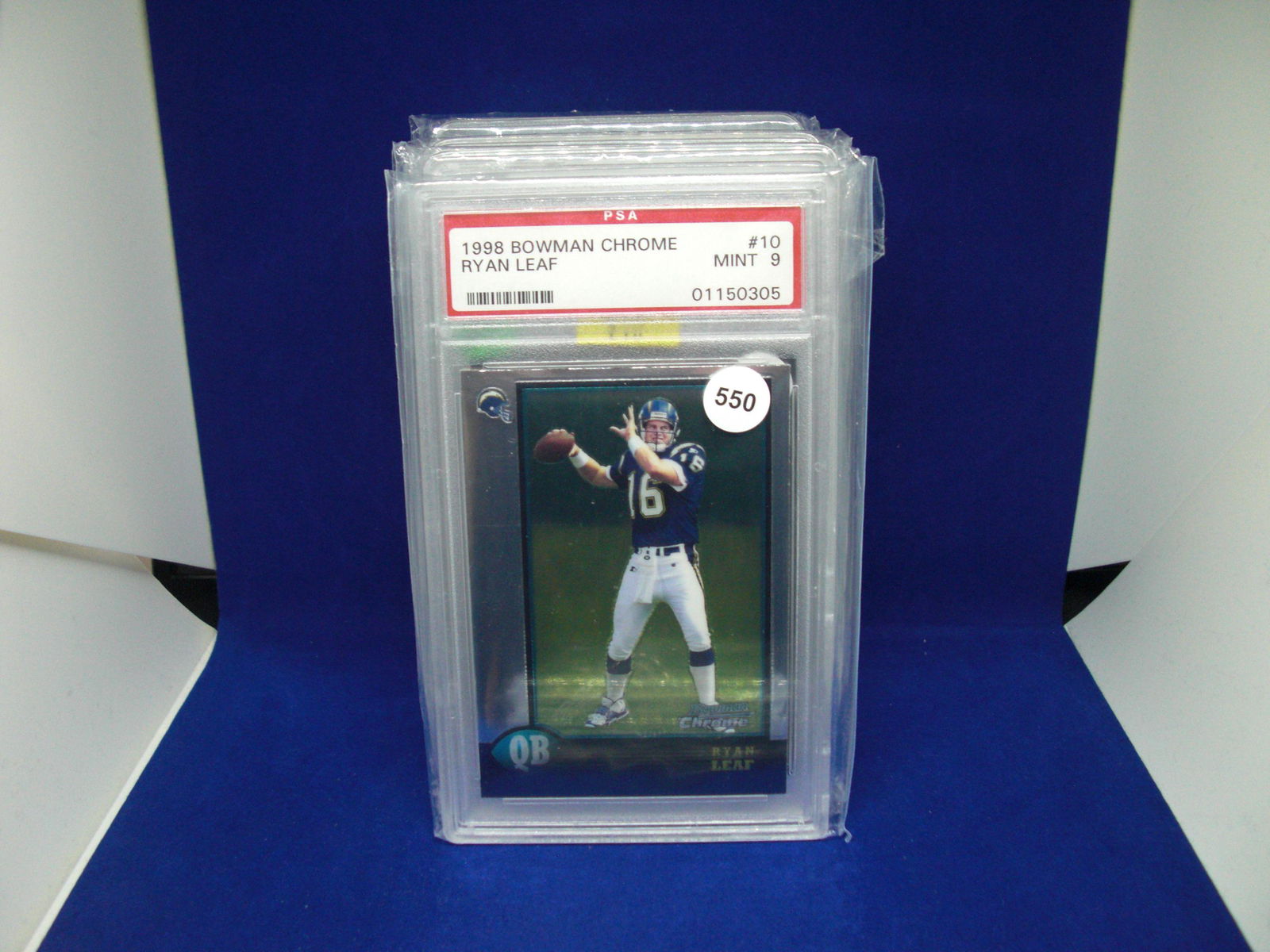 PSA 9 Ryan Leaf rookie card (1 of 1)