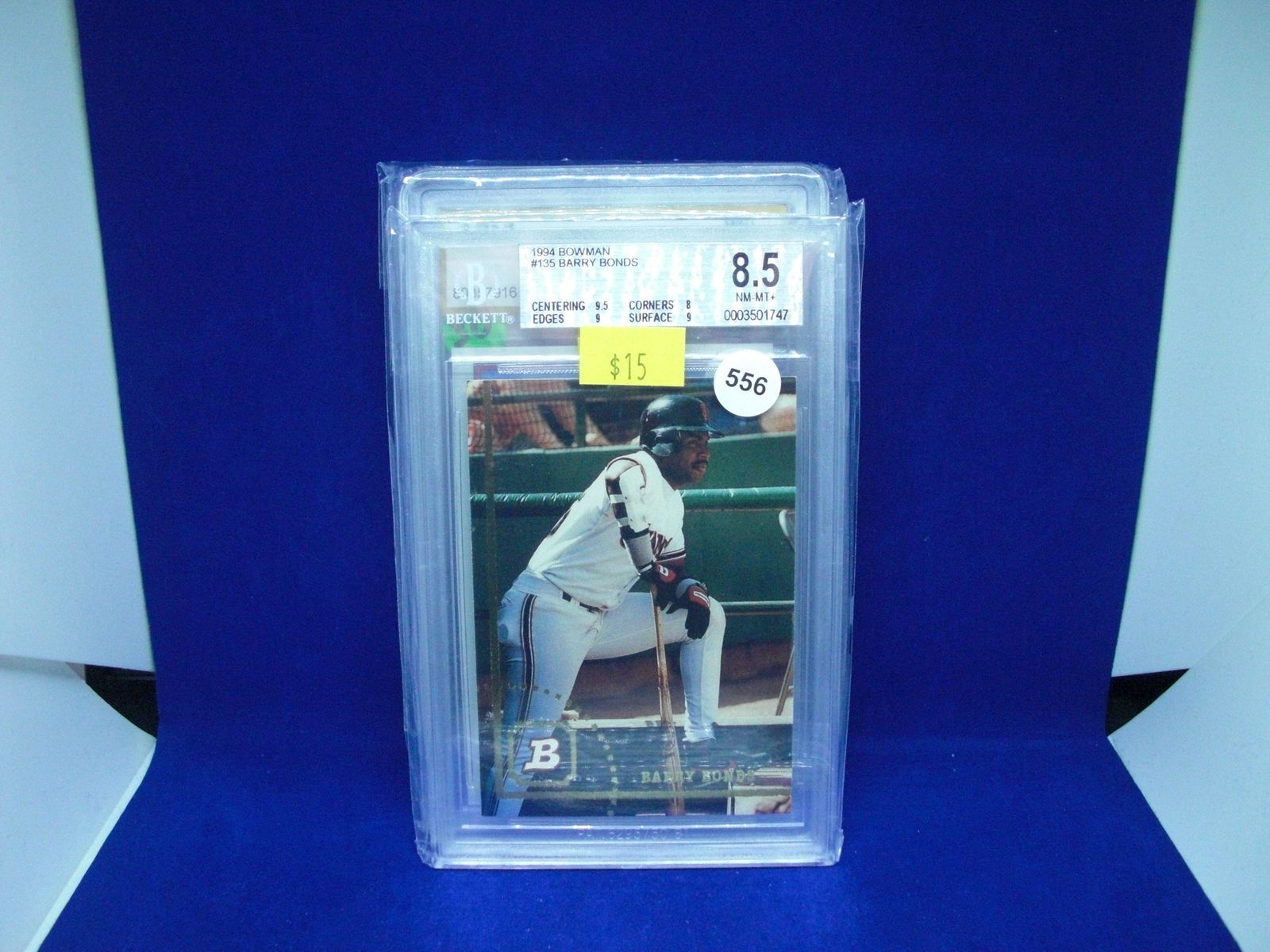 Beckett 8.5 Barry Bonds Bowman (1 of 1)