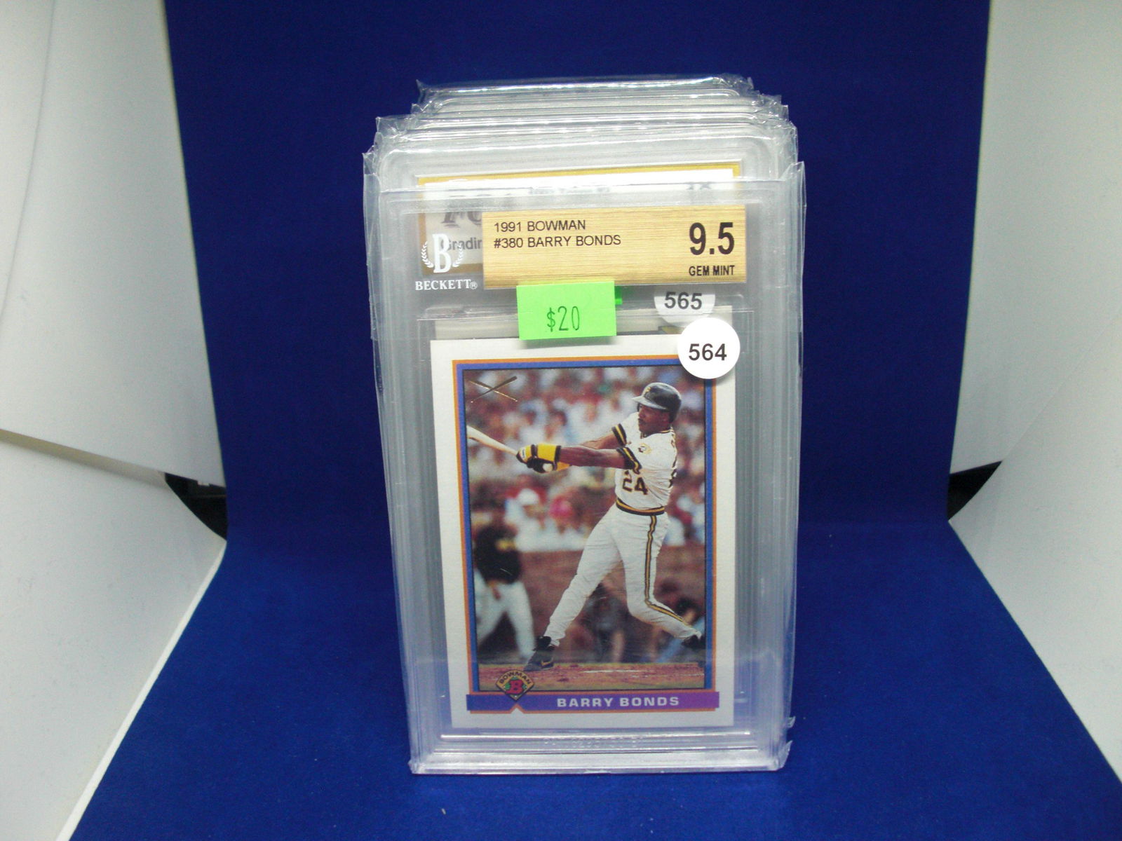 Beckett 9.5 Barry Bonds Bowman (1 of 1)