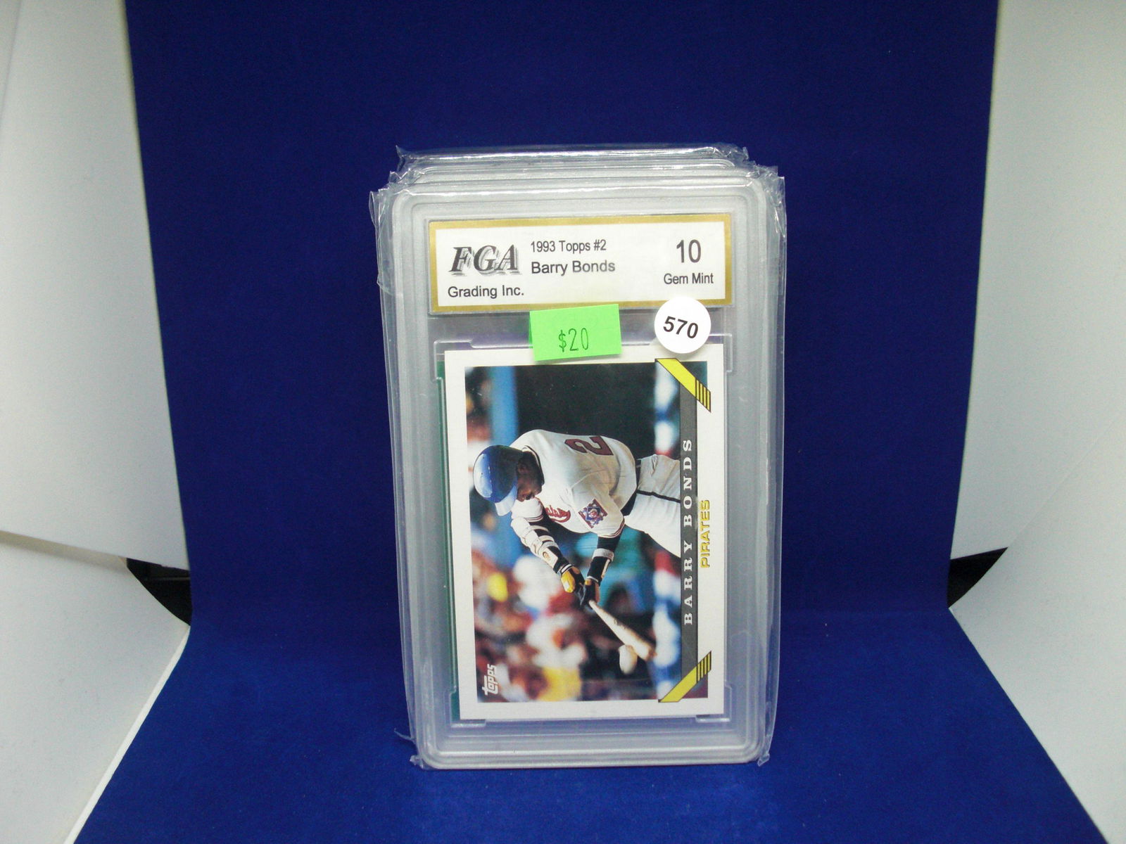 FGA gemm 10 Barry Bonds 1993 Topps (1 of 1)