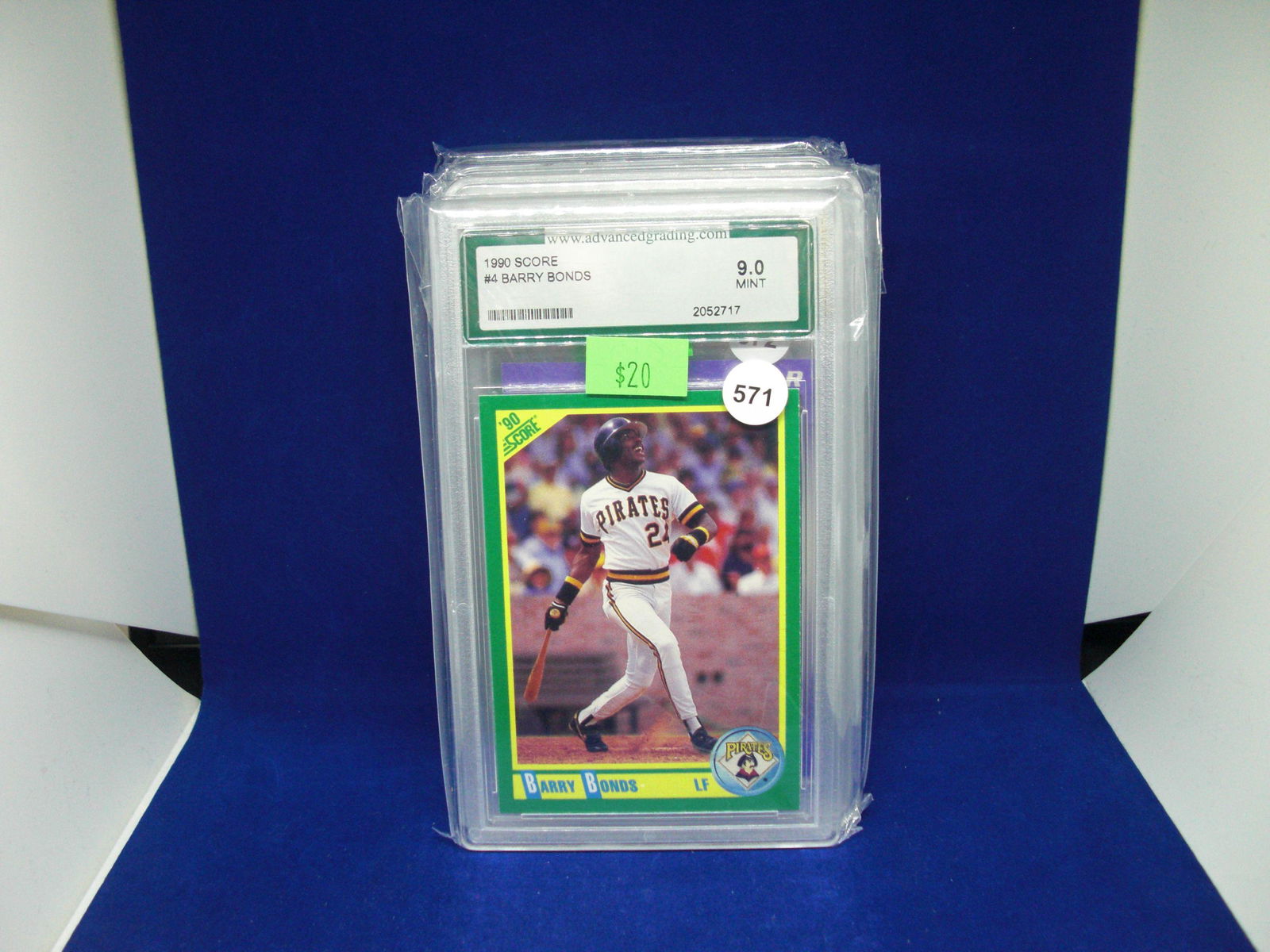 Advanced grading 9 Barry Bonds score (1 of 1)