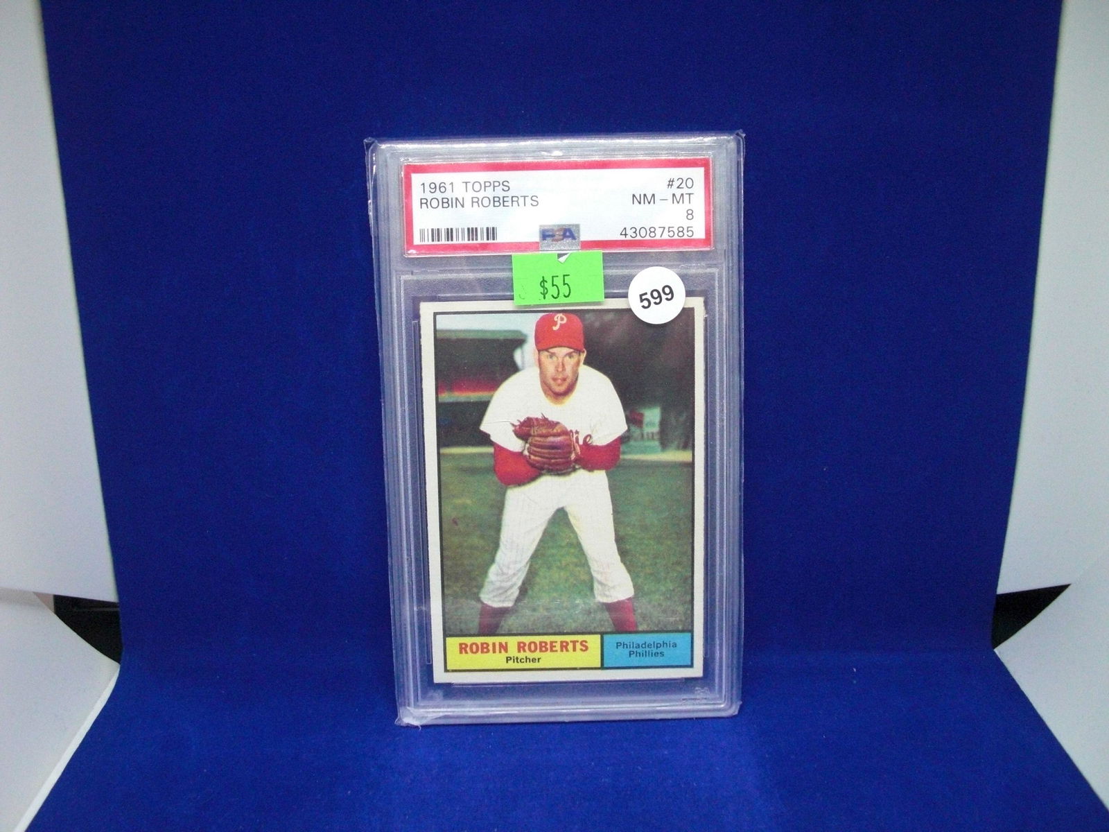 PSA 8 Robin Roberts 1961 Topps (1 of 1)