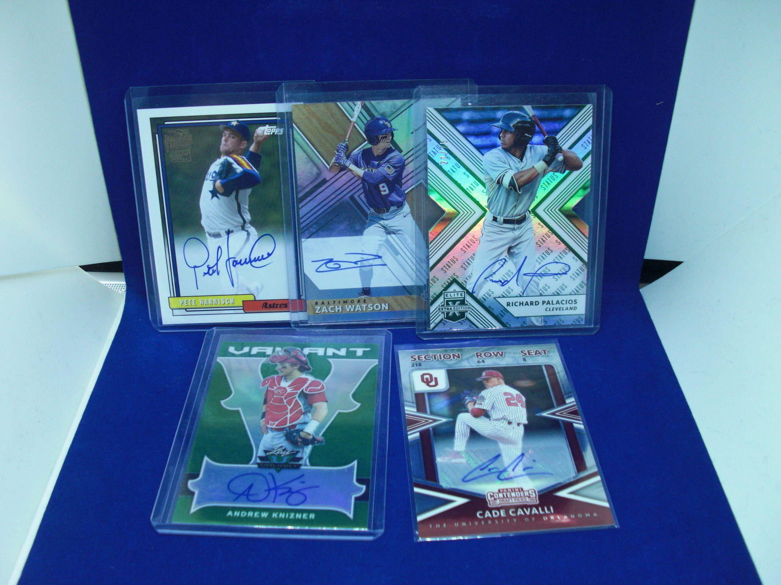 Lot of 5 baseball autos (1 of 1)