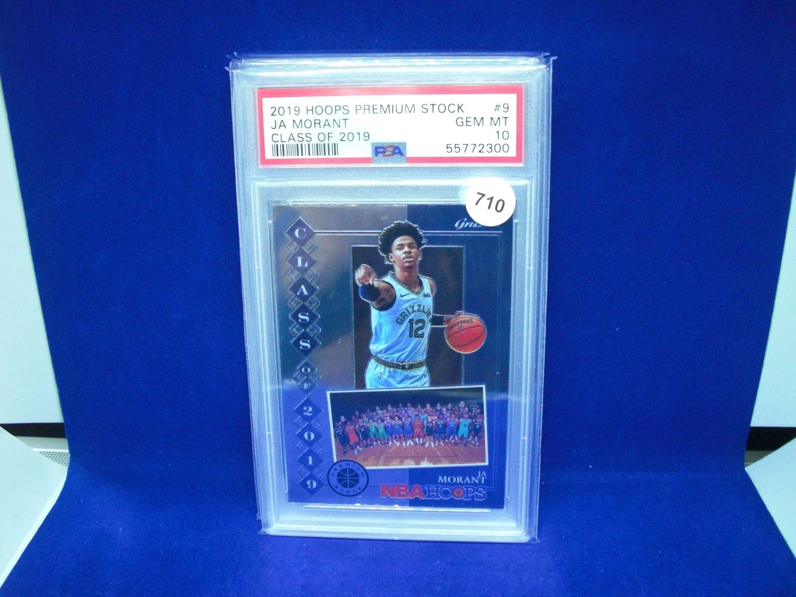 PSA gem 10 ja morant hoops premium rookie (1 of 1)