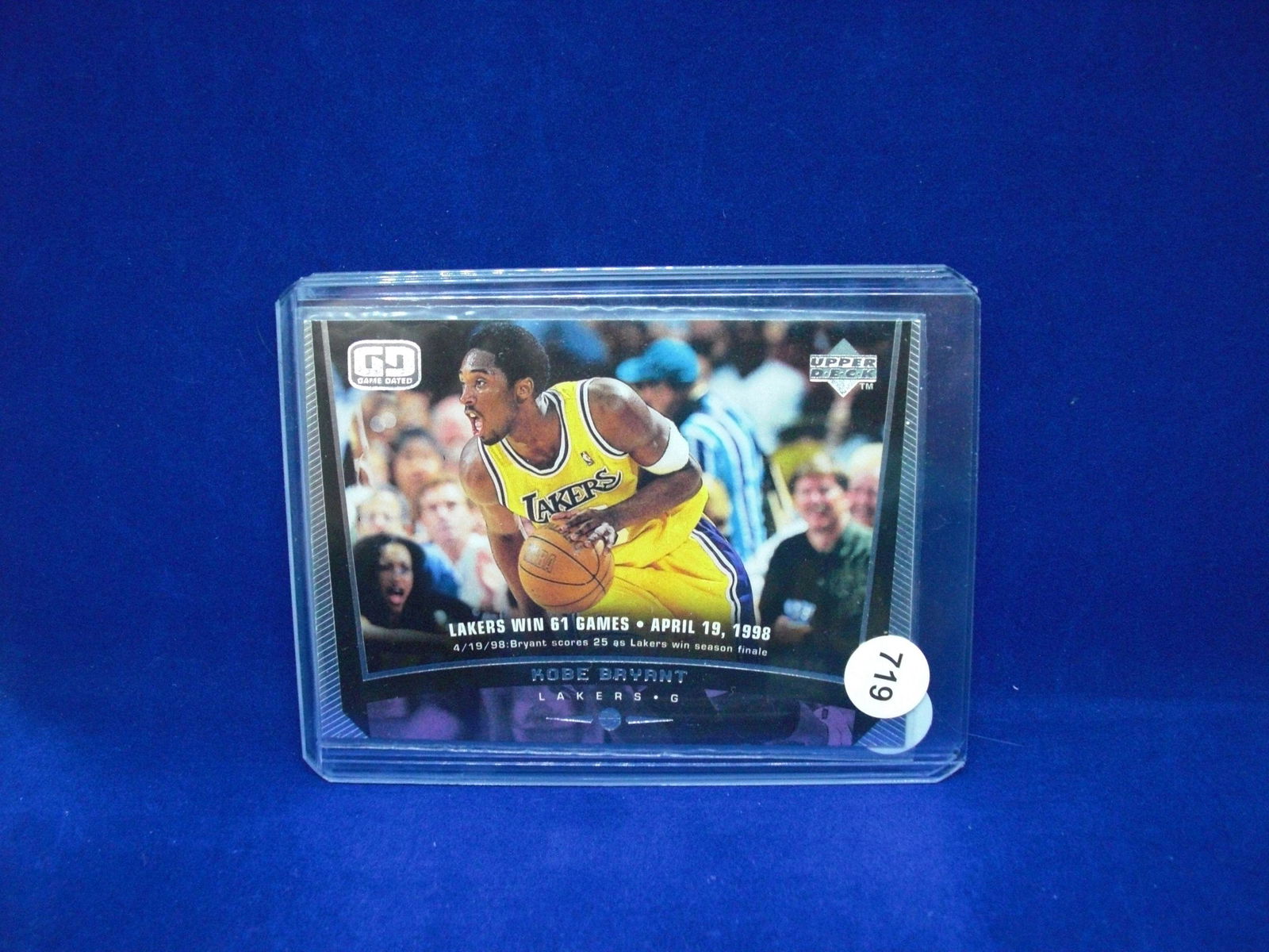 Kobe Bryant 1999 upper deck (1 of 1)