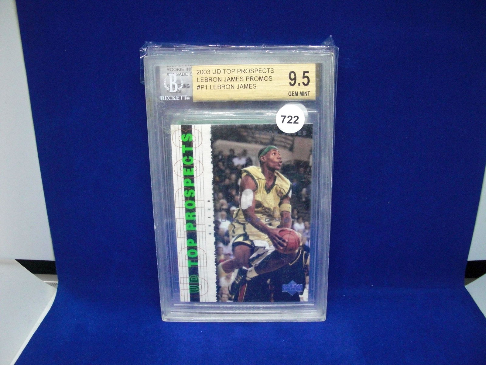 Beckett graded 9.5 2003 lebron james rookie (1 of 1)