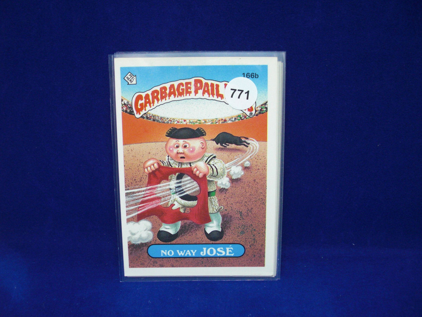 vintage 1986 garbage pail kid card no way jose: vintage 1986 garbage pail kid card no way jose
