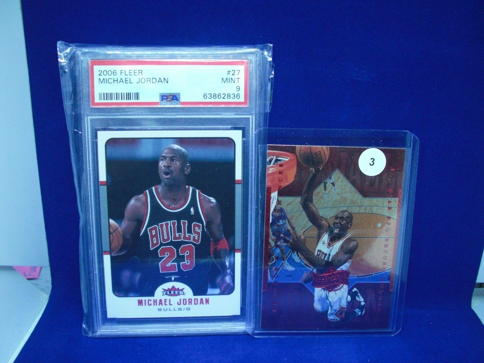 lot of 2 michael jordan cards with psa 9 (1 of 1)
