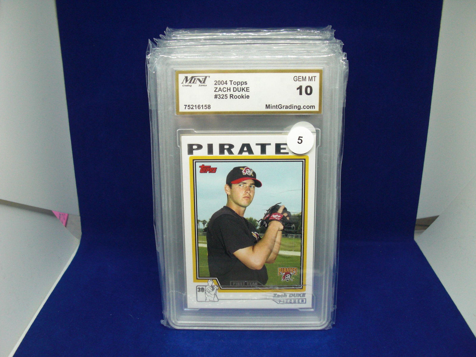 MGS 10 zach duke rookie card (1 of 1)