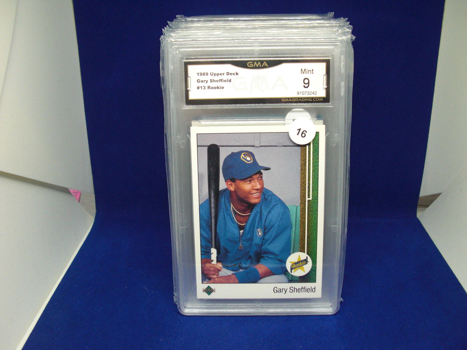 GMA 9 Gary Sheffield rookie card (1 of 1)