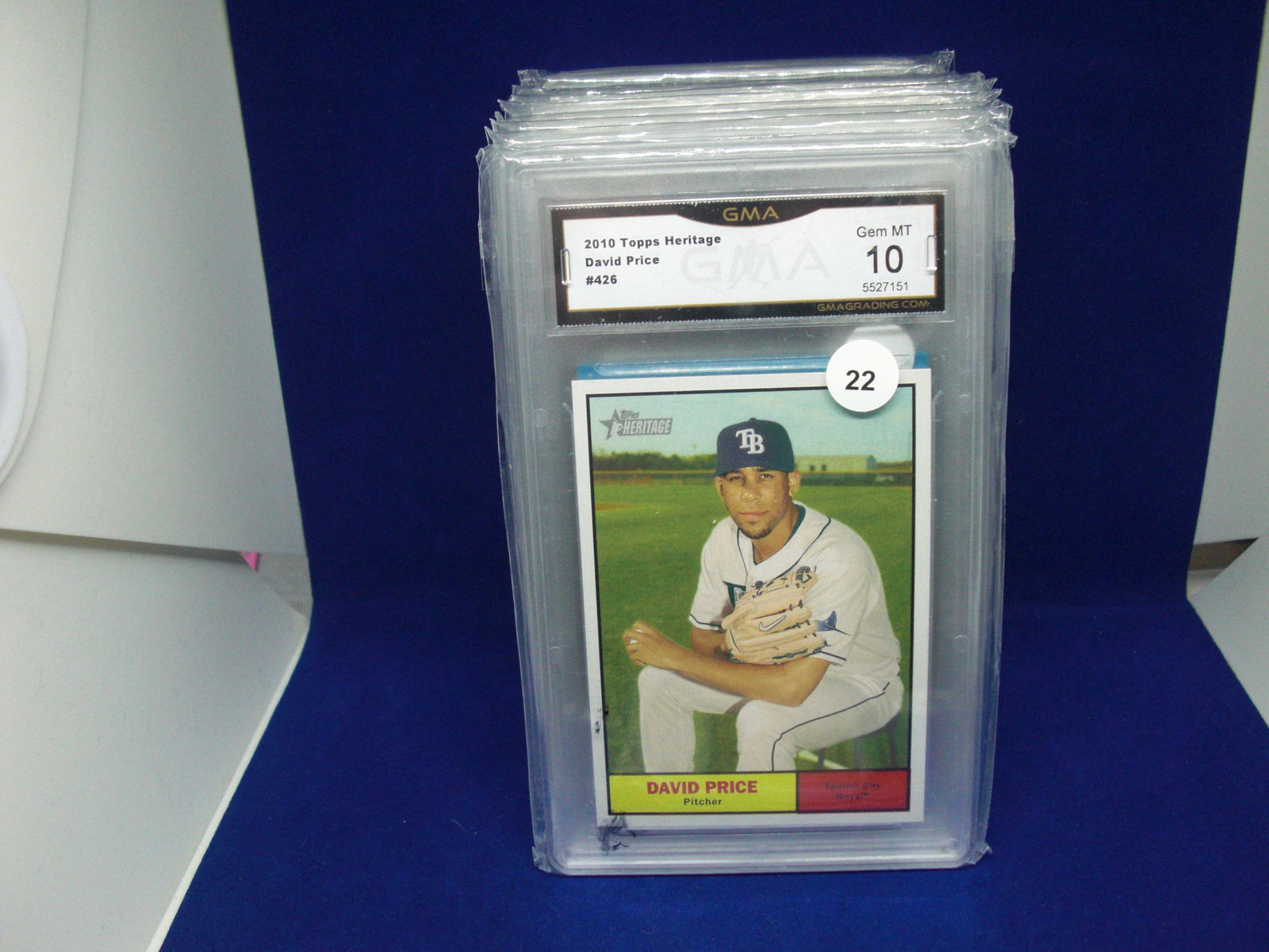 GMA 9 Greg Maddux rookie card (1 of 1)