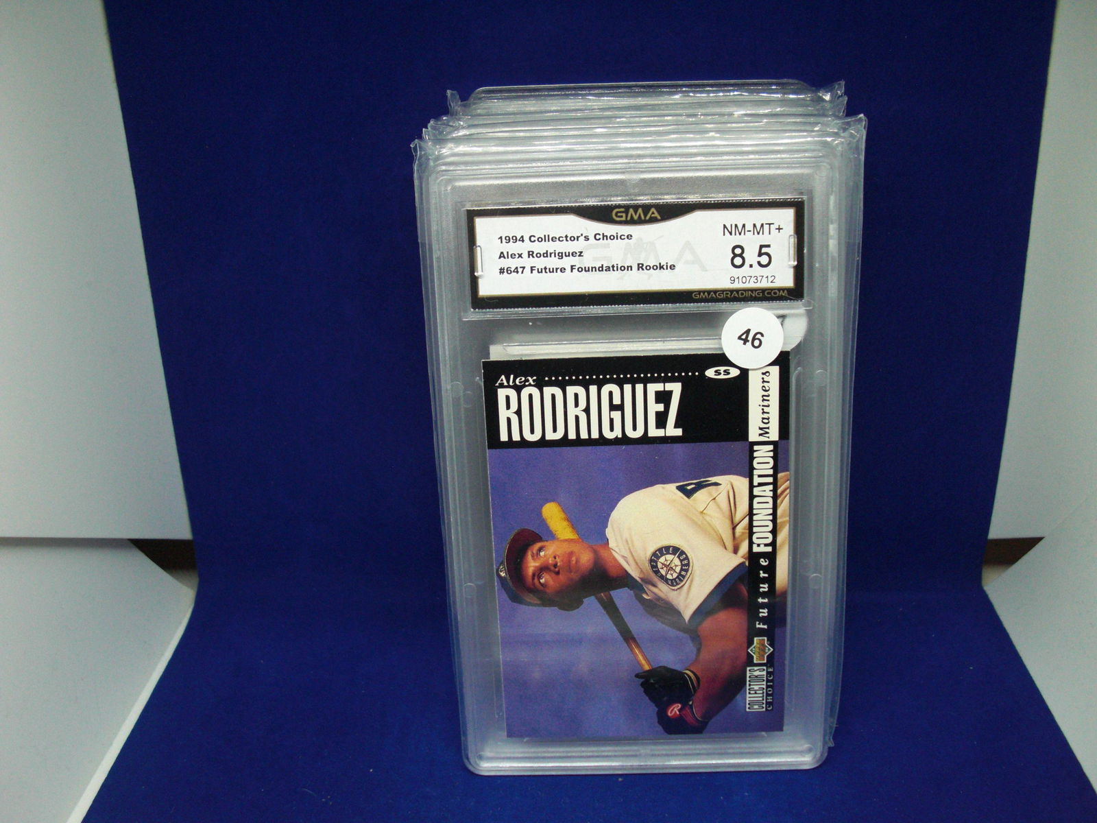 GMA 8.5 Alex Rodriguez rookie card (1 of 1)