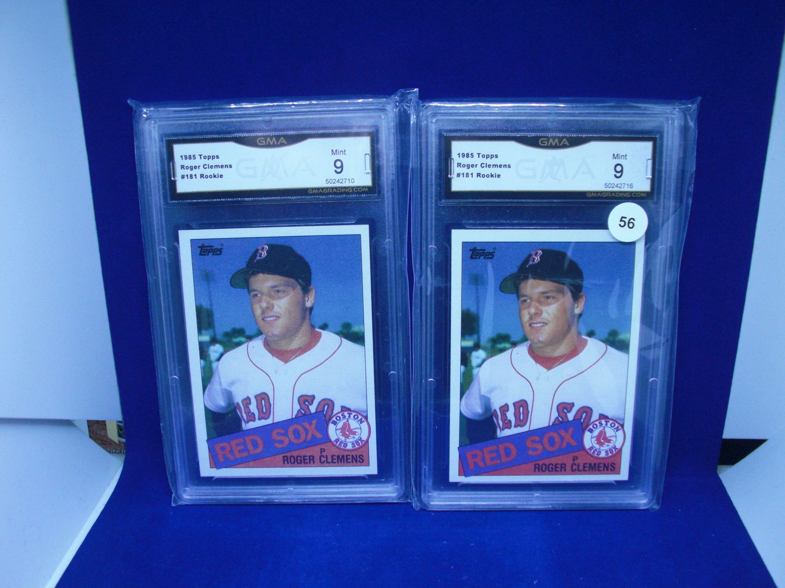 Lot of two PSA 9 Roger Clemens rookie cards (1 of 1)