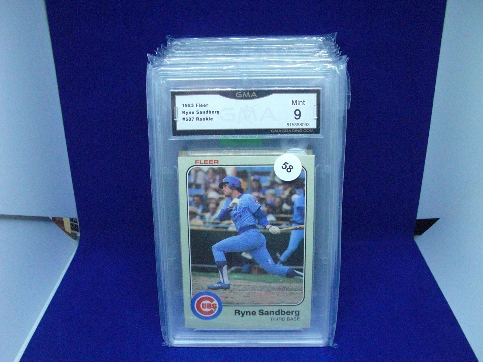 GMA 9 ryne Sandberg rookie card (1 of 1)