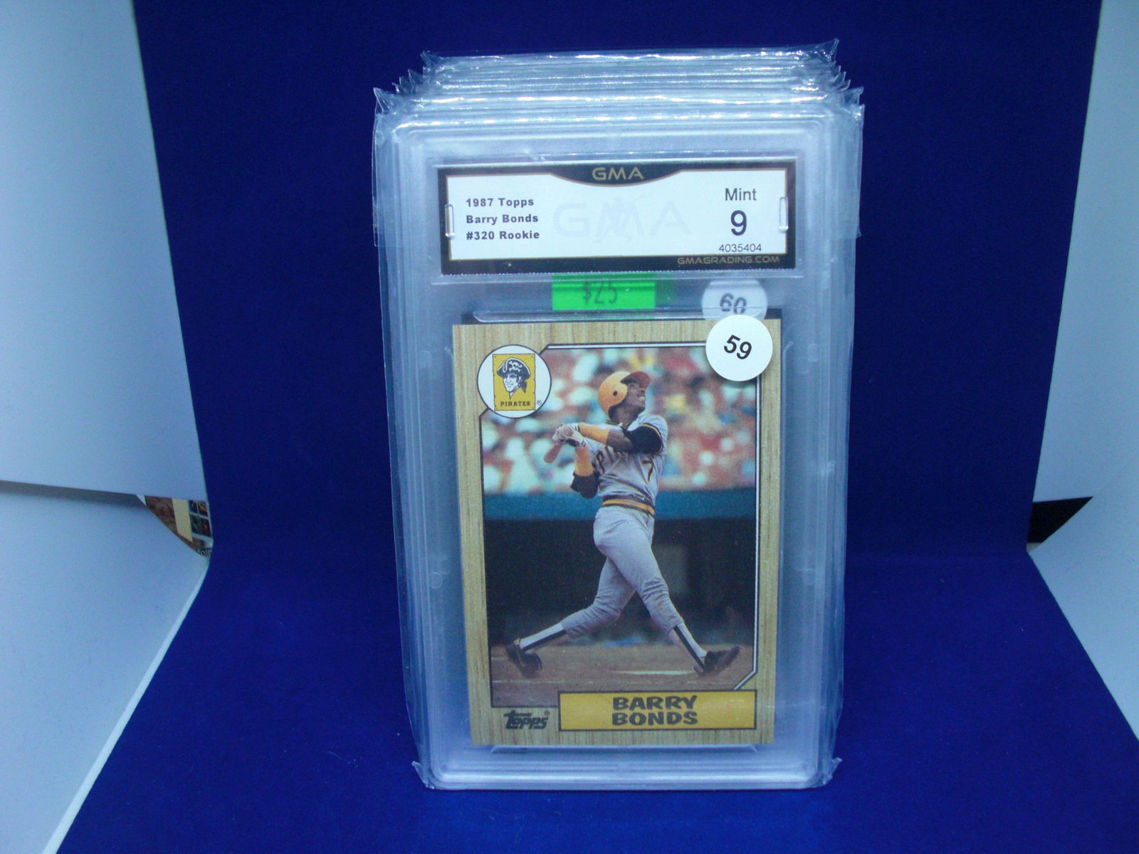 GMA 9 Barry Bonds rookie card (1 of 1)