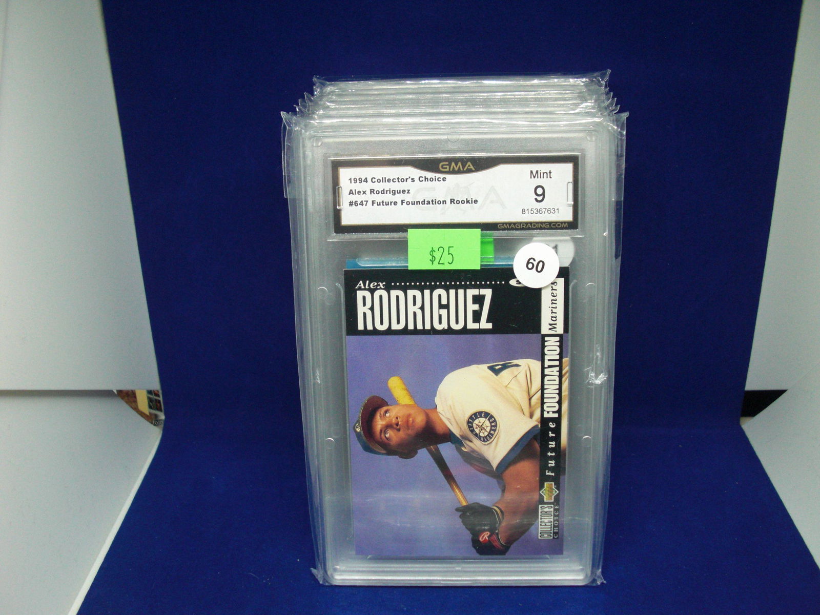 GMA 9 Alex Rodriguez rookie card (1 of 1)