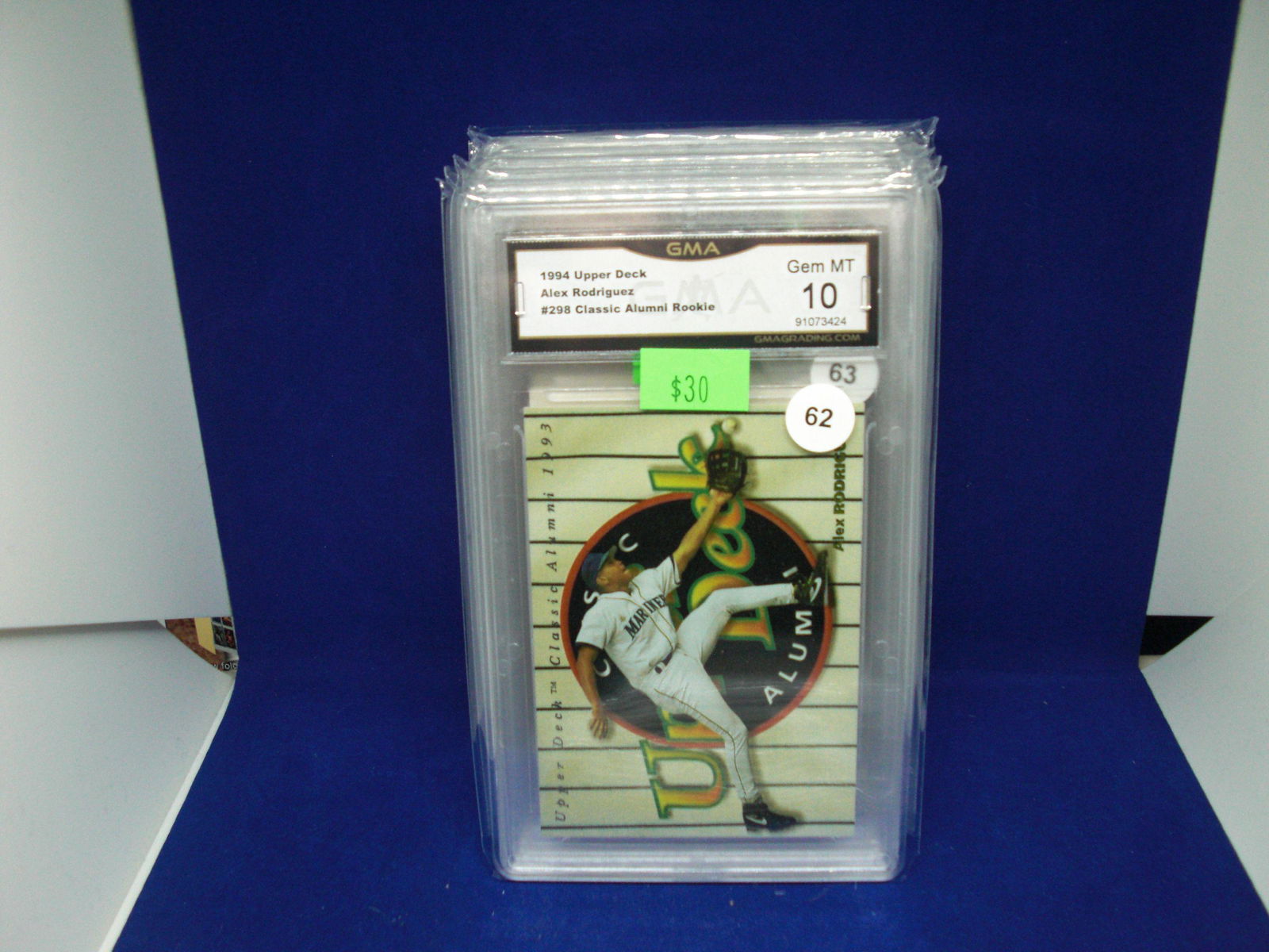 GMA 10 Alex Rodriguez rookie card (1 of 1)