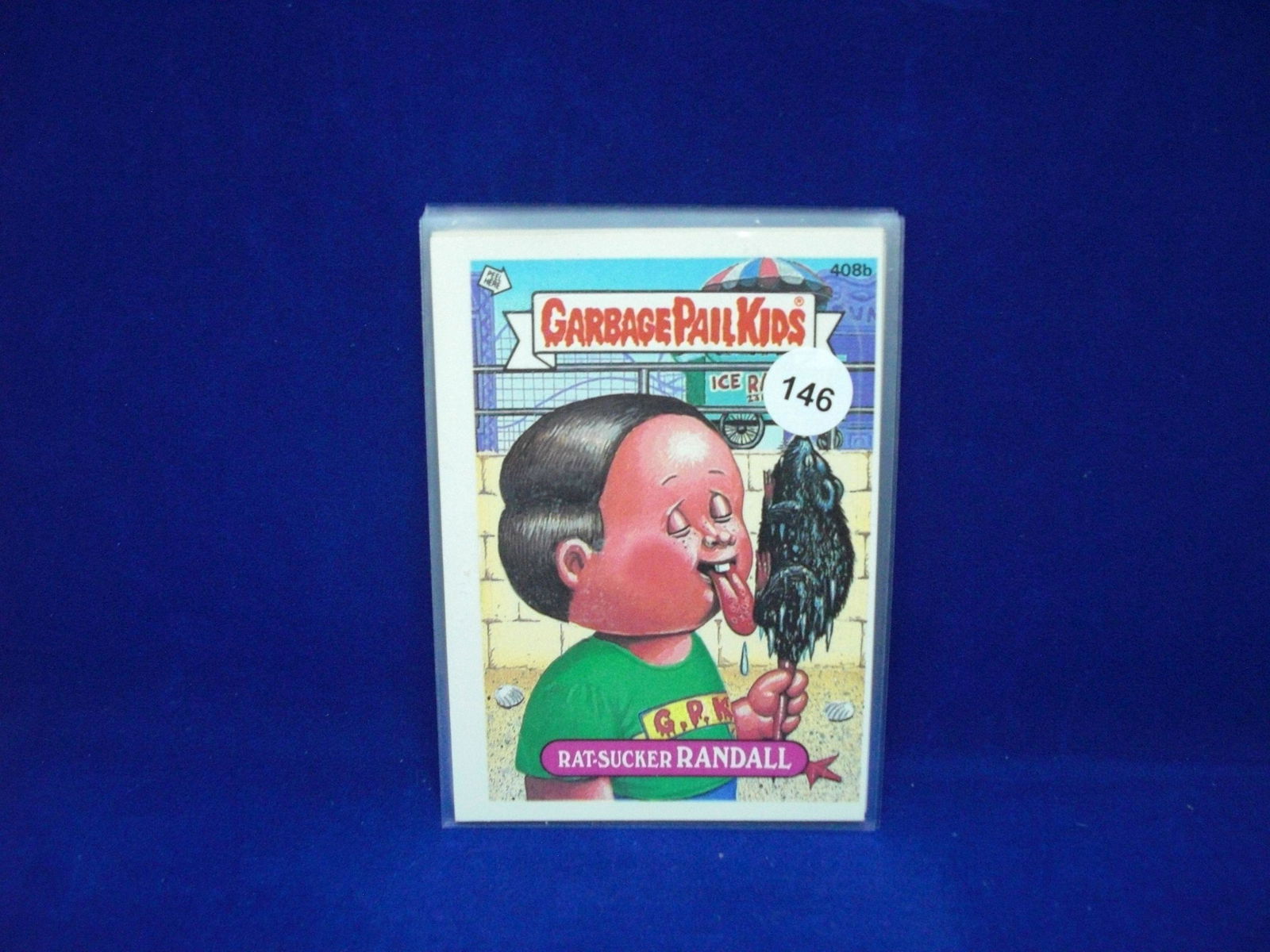 rat sucker randall 1986 garbage pail kids sticker: rat sucker randall 1986 garbage pail kids sticker