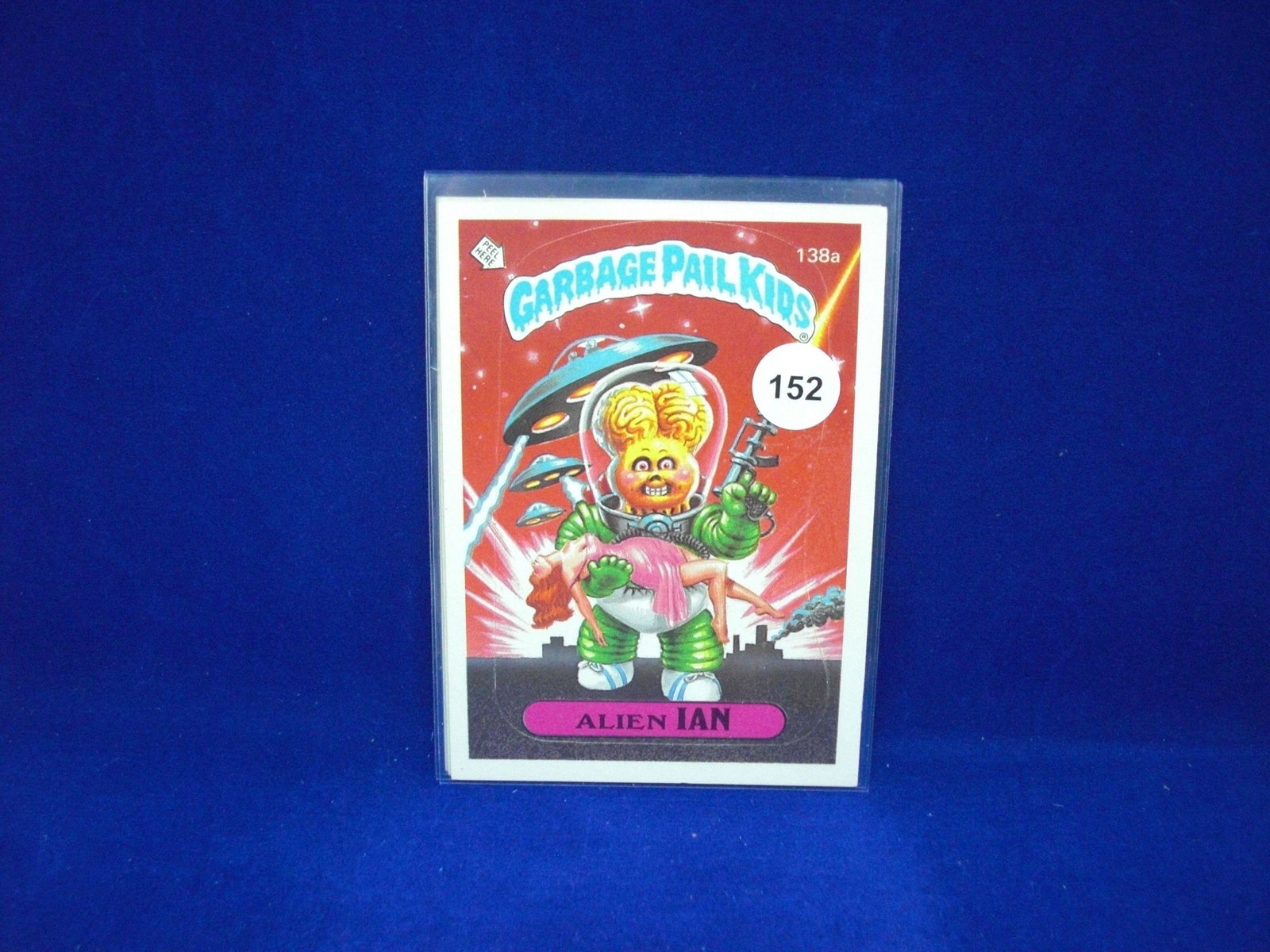 alien ian 1986 garbage pail kids sticker: alien ian 1986 garbage pail kids sticker