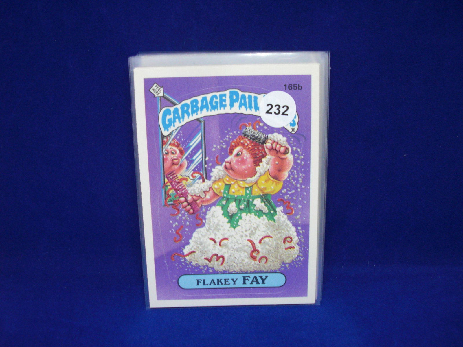 1986 garbage pail kids sticker: 1986 garbage pail kids sticker