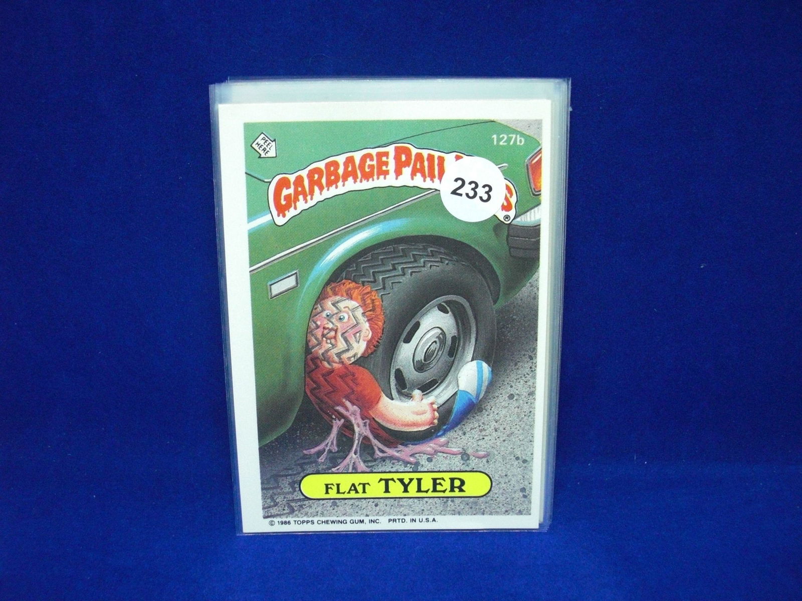 1986 garbage pail kids sticker: 1986 garbage pail kids sticker